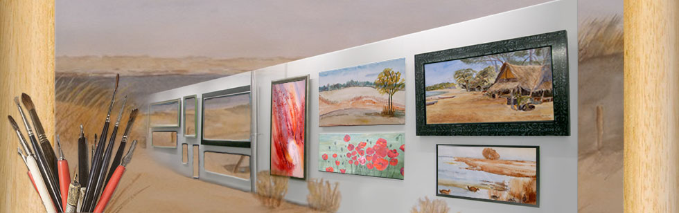 Aquarelschilderijen Rita Hamstra